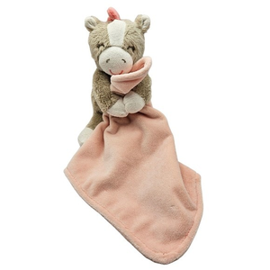 Carter's Horse‎ Pony 12" Baby Rattle Security Blanket Lovey 2013 OS